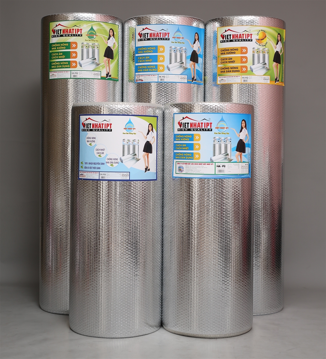 TẤM CÁCH NHIỆT VIỆT NHẬT PROHOUSE 2 MẶT BẠC - 1.55 1