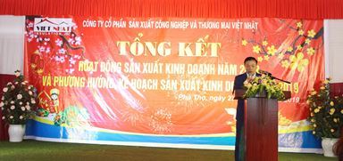 LỄ TẤT NIÊN TỔNG CÔNG TY VIỆT NHẬT 2018