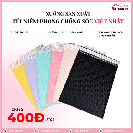 Túi niêm phong chống sốc Việt Nhật 