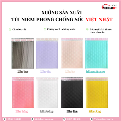Túi niêm phong chống sốc Việt Nhật  4